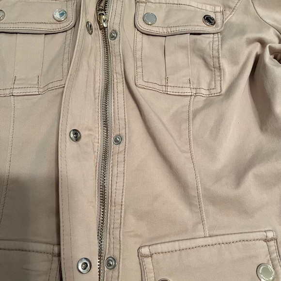 Khaki ss WHBM jacket sz 4 or small - Picture 9 of 9